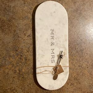 Marble cutting board NEW  17 inches L 6.5 W